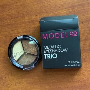 4/$15 Model Co metallic eyeshadow trio